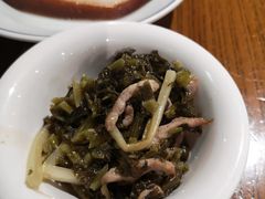 雪菜冬笋肉丝浇-乔家栅(襄阳南路店)