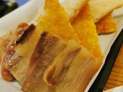 腊味煎锅巴-小厨娘淮扬菜(六合欢乐港店)