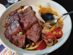 超满足黑椒牛排饭-酷公社·榴莲披萨(太原街店)