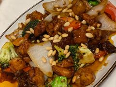 松仁爆三样-小吊梨汤·北京菜·烤鸭(鸟巢店)