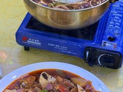 -炕锅羊肉土火锅面片大王