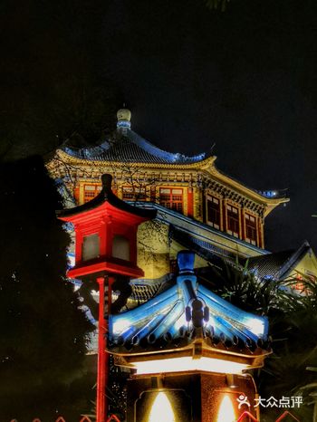 广州中山纪念堂光影：这个国家重点文物保护单位