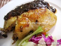 黑椒鸡腿扒-小白桦西餐厅