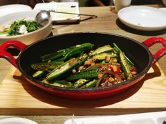 小炒秋葵-小大董·烤鸭(凤凰汇店)