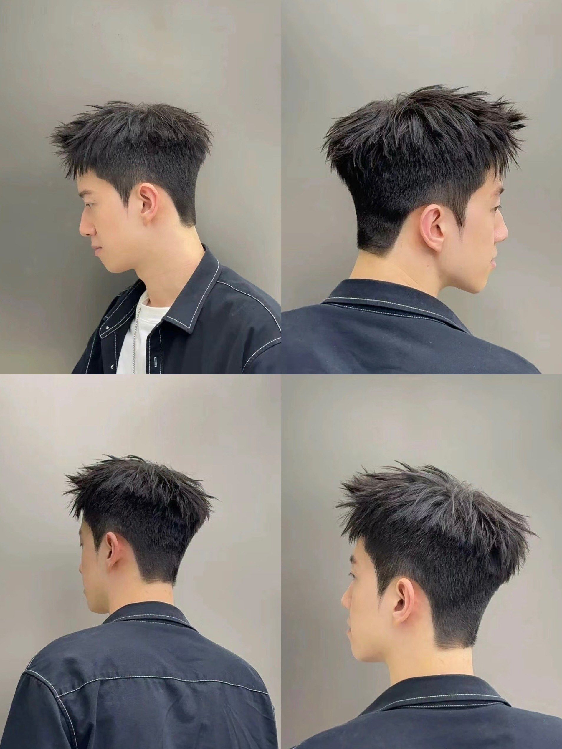 短发阳光清爽凌乱前刺\\n阳光男孩撩妹发型时尚高级蓬松自然束