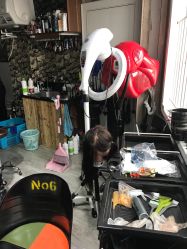 -Park Salon脏辫羽毛接发