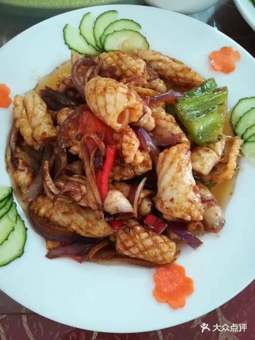 渝湘食坊(涠洲岛店)爆炒墨鱼图片 - 第1张