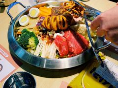 芝士年糕部队火锅-韩香福脊骨汤锅(上杭路店)