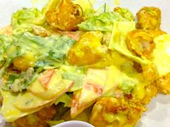 炸鸡色拉-郑阿姨的家·이모네·韩料&烤肉(武川路店)