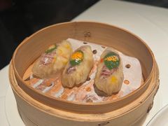 炳胜辣虾菇玉带水晶饺-炳胜私厨(万象前海店)