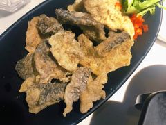 网红小吃炸鱼皮-鱼酷活鱼烤鱼(沈阳大悦城店)