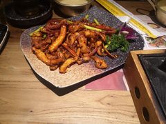 麻辣鱿鱼-冰川延边料理·炭烤串(原小木屋店)