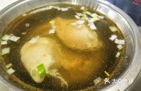 Caramel-Heart Double Egg Soup
