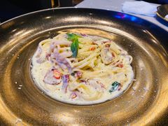培根蘑菇奶酪意面-People · 首尔创作(百家湖1912店)