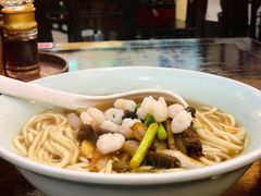 虾爆鳝面-奎元馆.百年奎元.非遗传承(西湖边的解放路店)