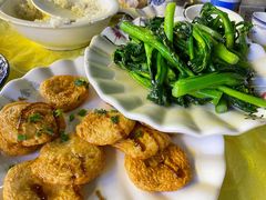 手打墨鱼饼-顺品美食店•现捞海鲜(海陵岛店)