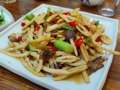 高山笋炒鲜肉-下梅人家土菜馆(历史文化餐厅度假区店)