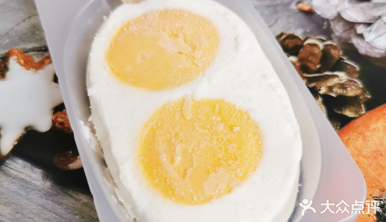 双黄蛋雪糕咸蛋黄牛奶口味