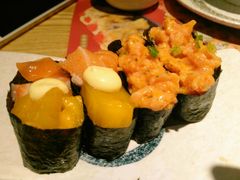 香芒三文鱼军舰-鱼民·现造寿司(育德店)