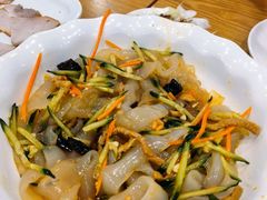 肉丝拉皮-李连贵熏肉大饼(沈阳站店)