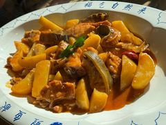鰉鱼炖土豆-胖姐渔村(中源大道店)