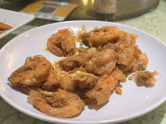 咸蛋黄焗鲜活虾-鹏城人家海鲜酒家·23年老字号(较场尾店)