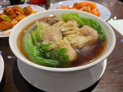 鲜虾云吞面-皇后餐厅-煲仔·小菜·打边炉(古北店)