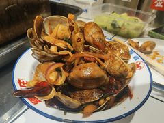 -喜悦小串丹东小黄牛海鲜烧烤大排档(民主广场店)