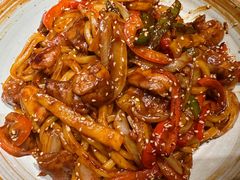 椒麻鸡肉乌冬面-魏客咖啡(中铁中心店)