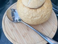 牡蛎奶油面包汤-The Rug Cafe(王府中环店)