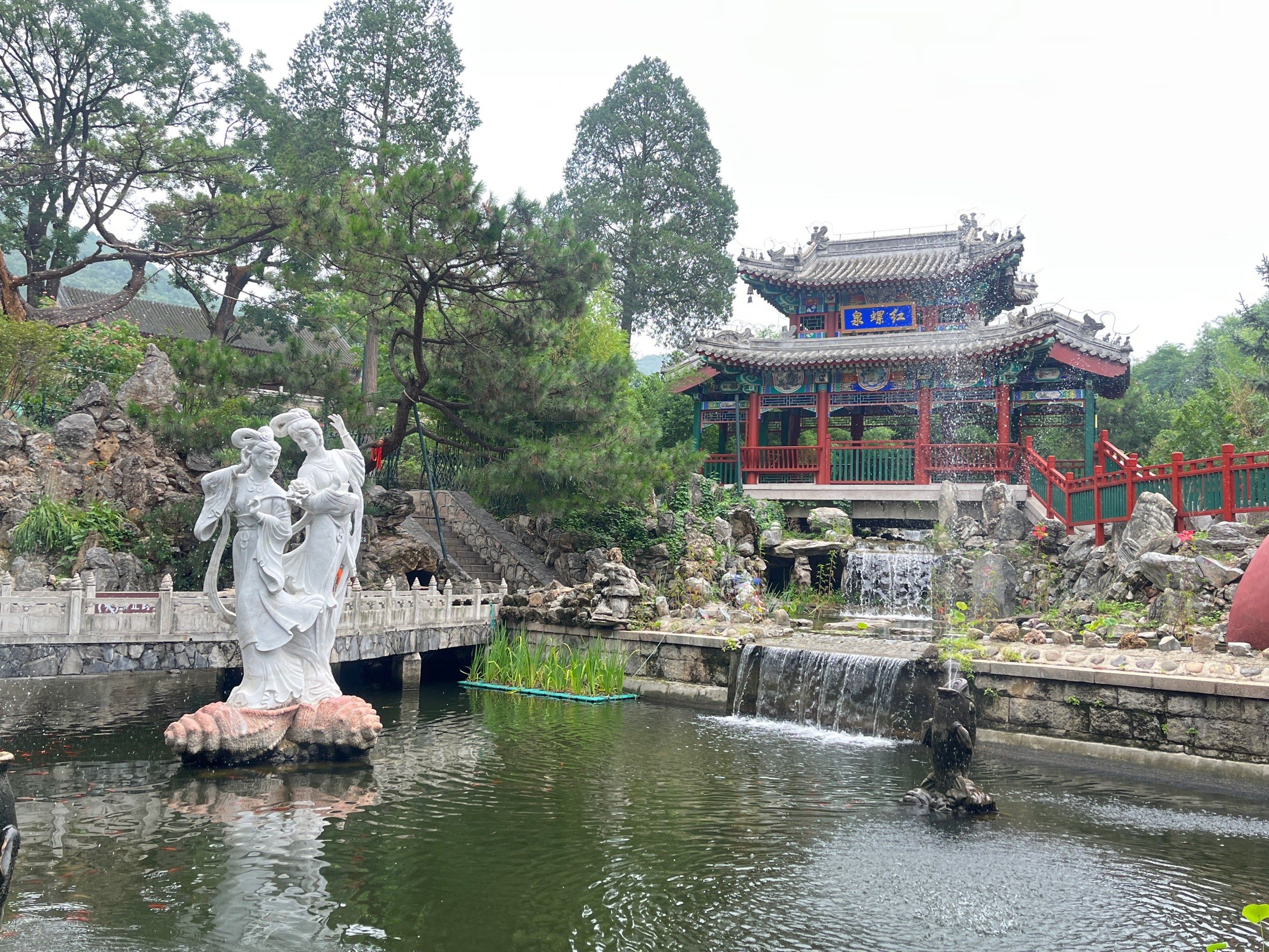 体验怀密线打卡怀柔红螺寺