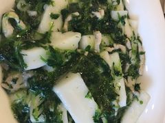 荠菜肉丝炒年糕-上海老饭店(北京分店)