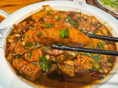 鱼肝烧豆腐-大家发海鲜城夜排档(华山中路店)