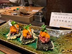 和牛海胆塔塔-三川·十酒Izakaya(南昌路店)