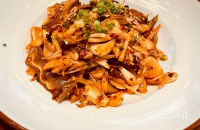 Leek and Pig Ear Salad