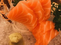三文鱼刺身-魟阳日式料理(庆春店)