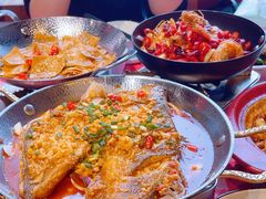 -在老街·淮安大排档·甜麻干煸龙虾·烧烤(河下古镇店)