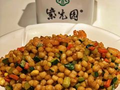 虾仁炒疙瘩-紫光园·烤鸭(吕家营店)