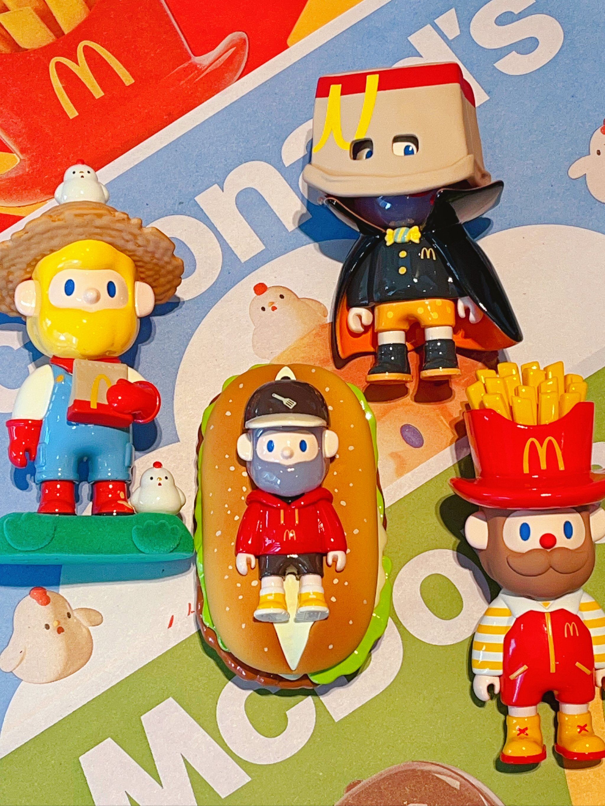 麦门永存!集齐麦当劳✖️bob手办啦!