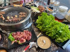 -啊美丽炭火烤肉(滑翔一店)