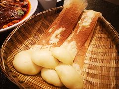 乡村锅边馍馍-万重锦·人文川菜馆(骡马市店)