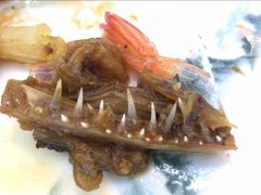 安康鱼红烧-渔中舟海鲜大排档(普陀沈家门店)