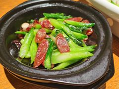 姜汁腊味啫芥兰-一澜江宴·江景地标楚菜(江滩公园店)