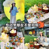 男朋友说不爱拍照，但来这里。。。！！！🪷