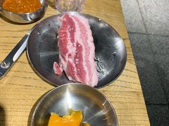 刀鞘五花肉-姜虎东白丁烤肉(恒隆广场店)