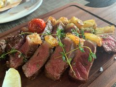 高温炙烧西冷牛排-小火花·干式熟成牛排馆Spark SteakHouse(剑桥郡店)