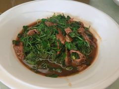 金花菜蚌肉-金典银峰老鹅馆·昆山菜(亭林公园店)