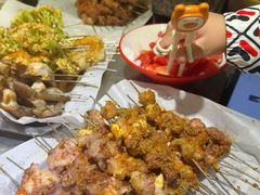 烤羊肉串-幸福路方方烧烤
