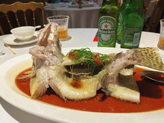 椒麻蒸桂花鱼-玫瑰厅上海菜(兴国路店)