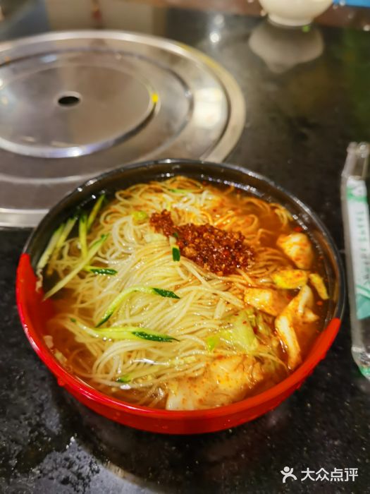 成玉烧烤冷面冷面图片